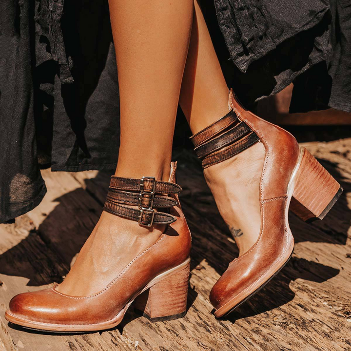 ANTIQUA™ – Elegant Comfort Heels