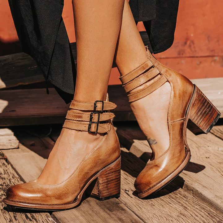 ANTIQUA™ – Elegant Comfort Heels