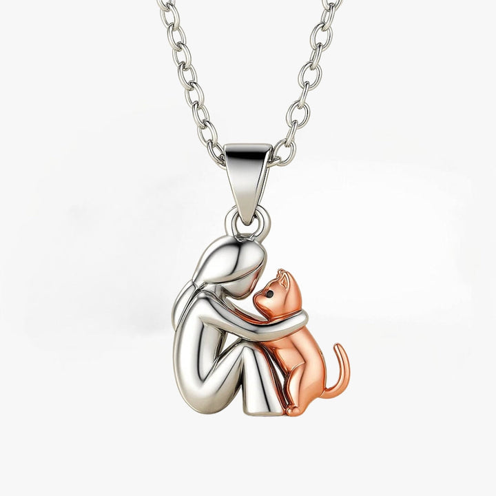 Aria Cat Embrace Necklace