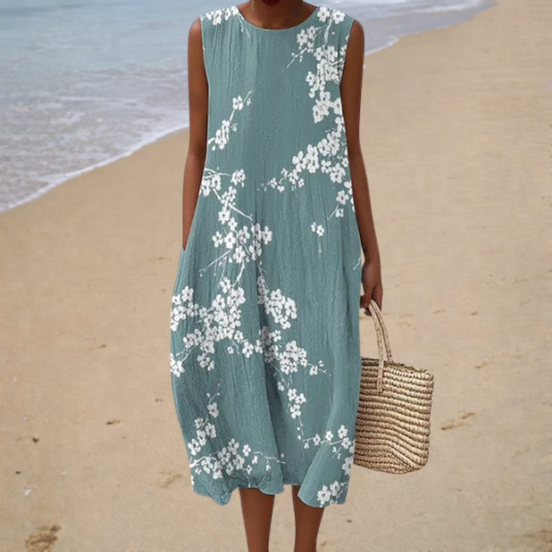 Cozy Sleeveless Summer Dress