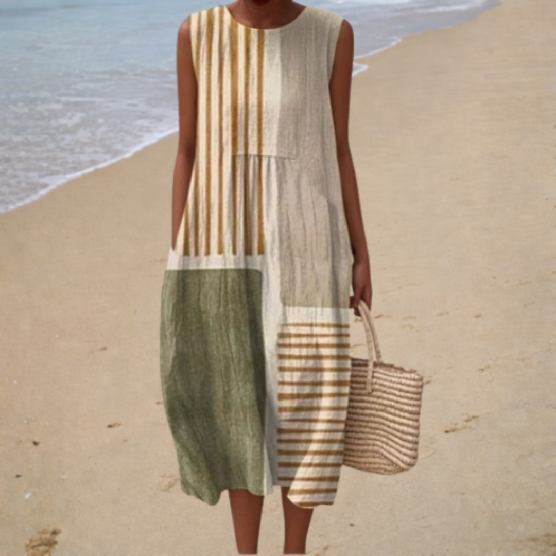 Cozy Sleeveless Summer Dress
