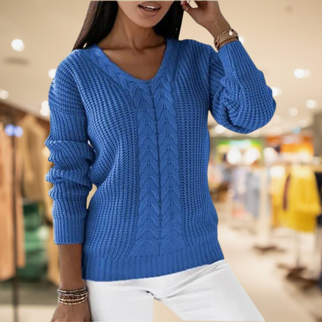 Leena™ - V-Neck Top
