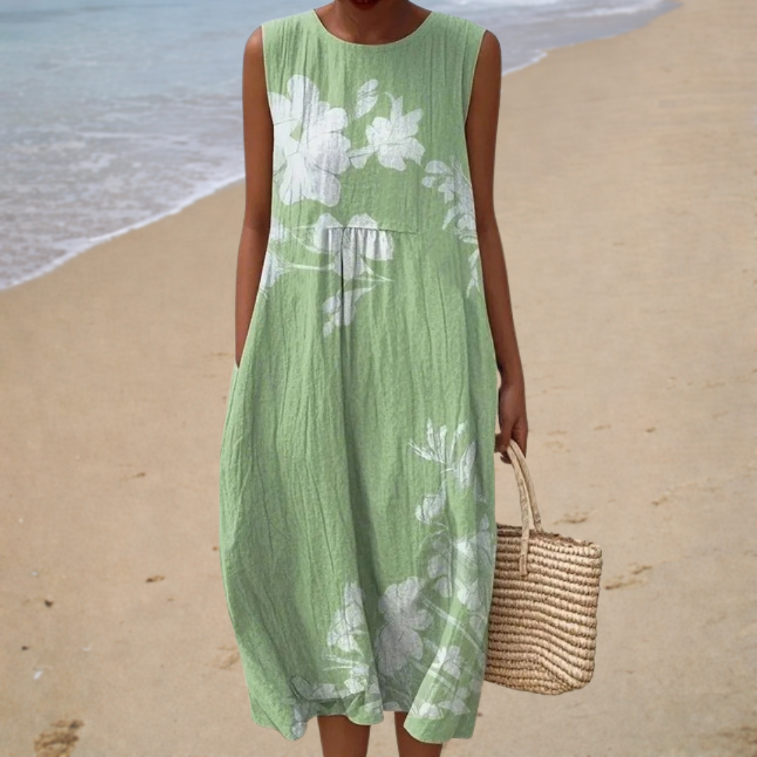 Cozy Sleeveless Summer Dress
