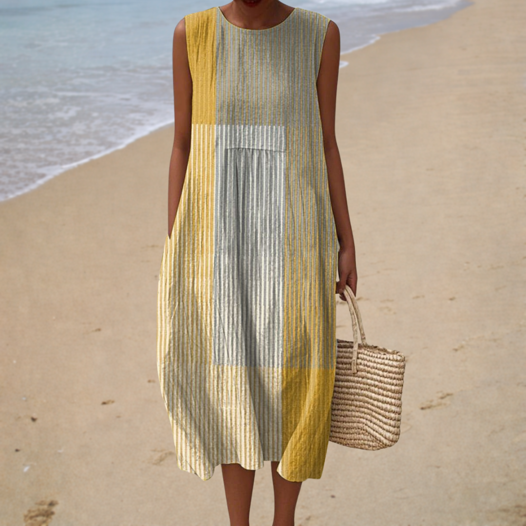 Cozy Sleeveless Summer Dress