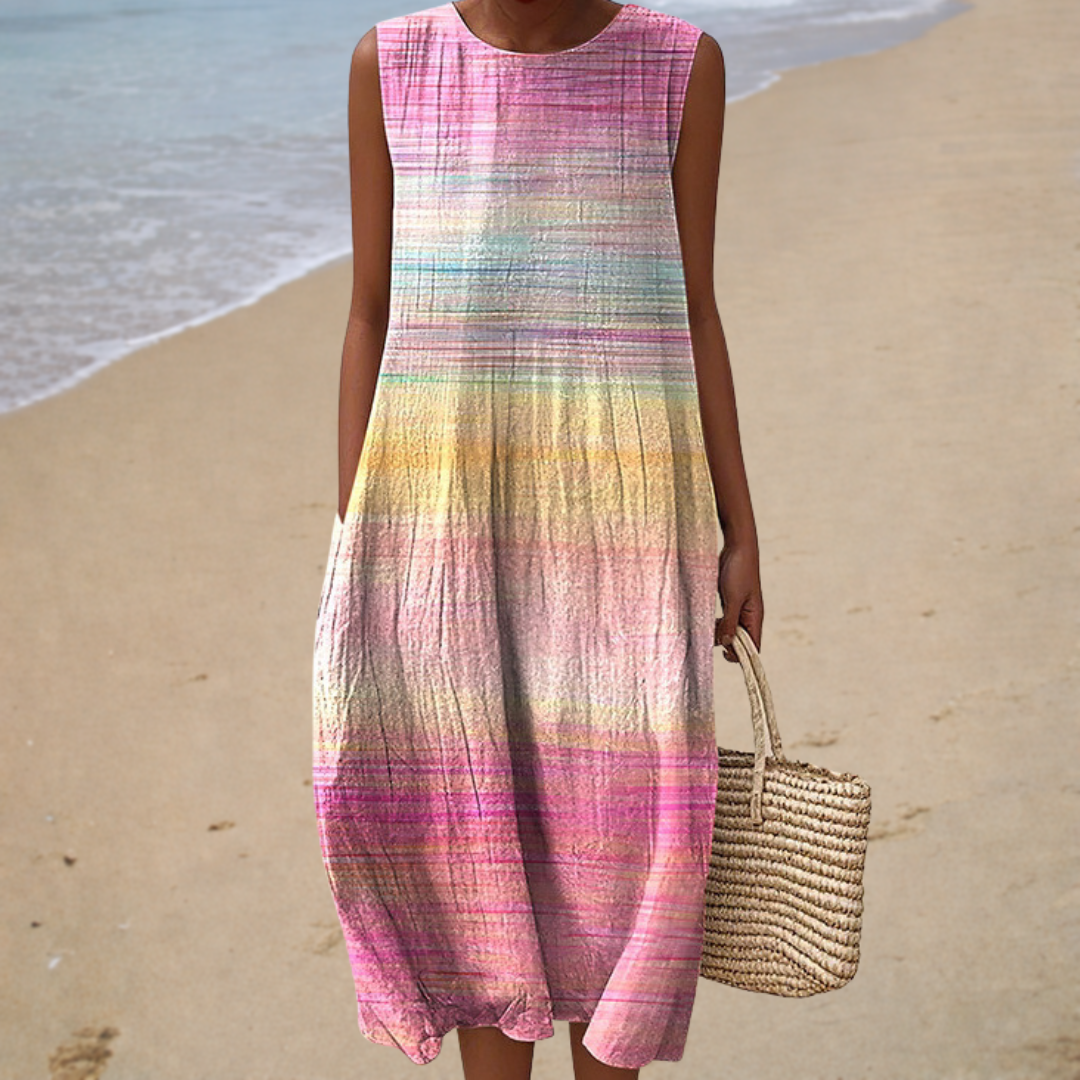 Cozy Sleeveless Summer Dress