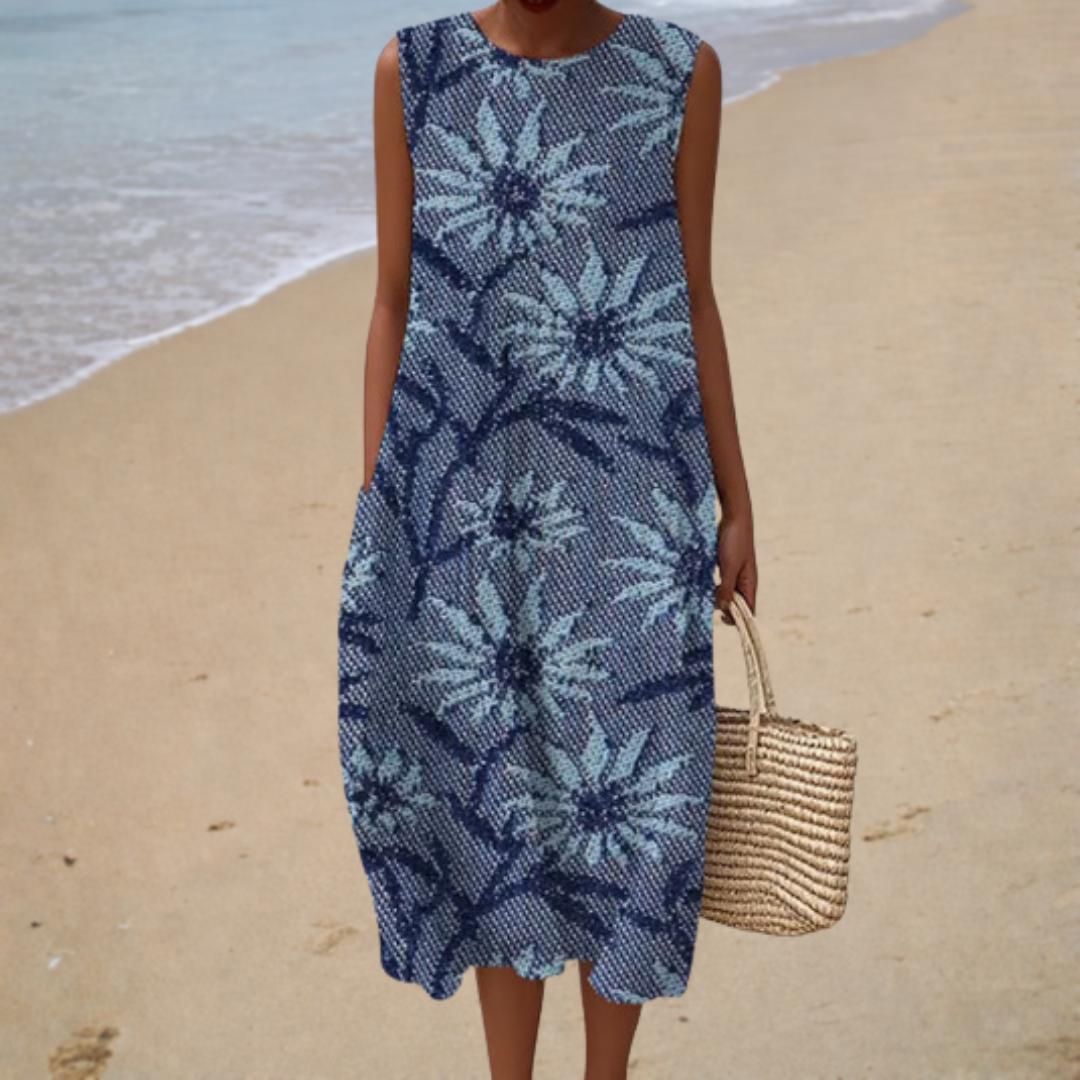 Cozy Sleeveless Summer Dress