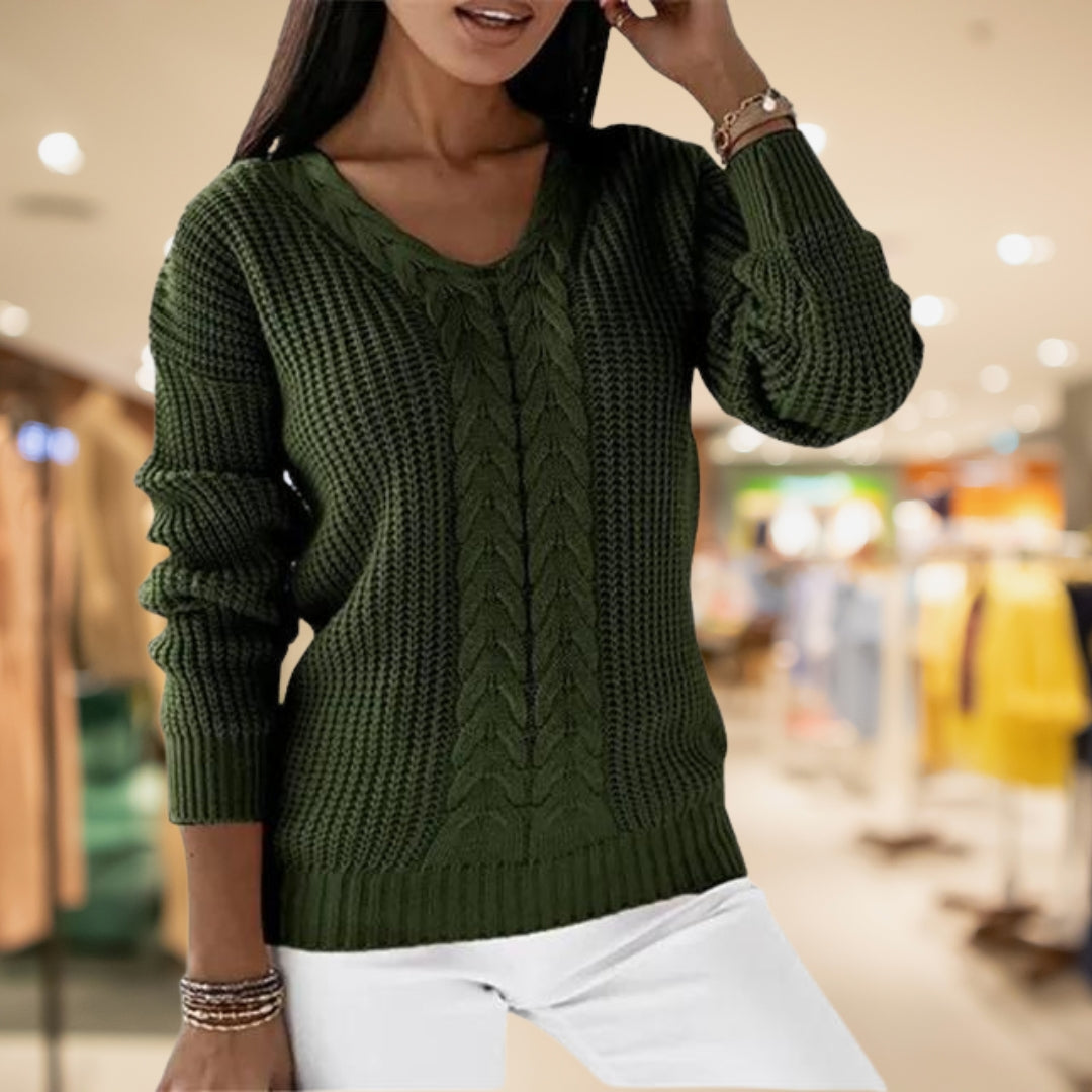 Leena™ - V-Neck Top