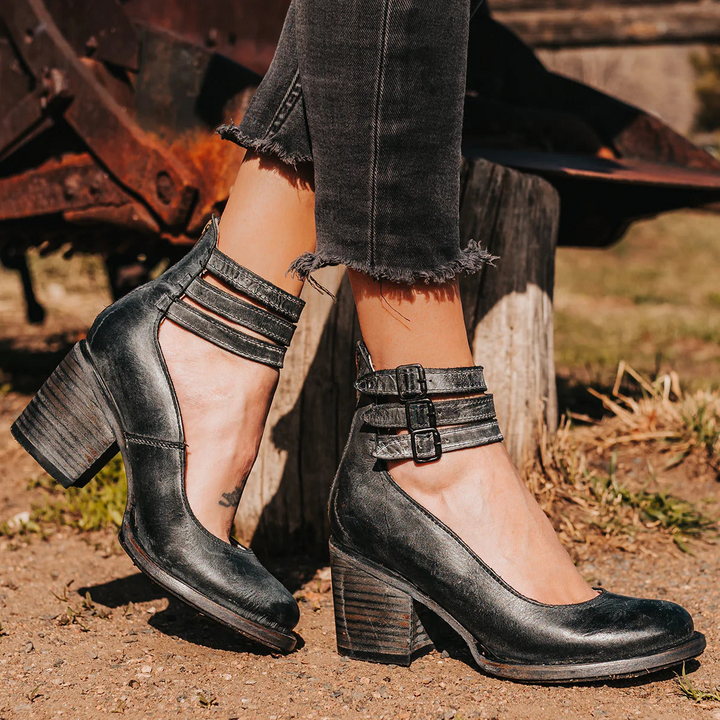 ANTIQUA™ – Elegant Comfort Heels