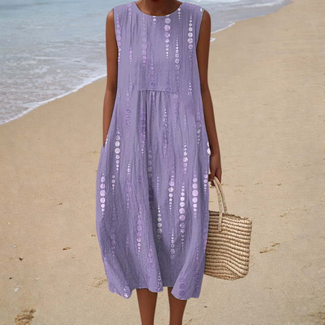 Cozy Sleeveless Summer Dress