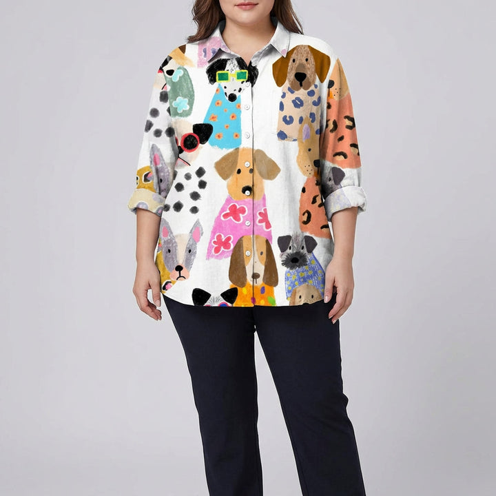 Amélie | Elegant linen summer blouse