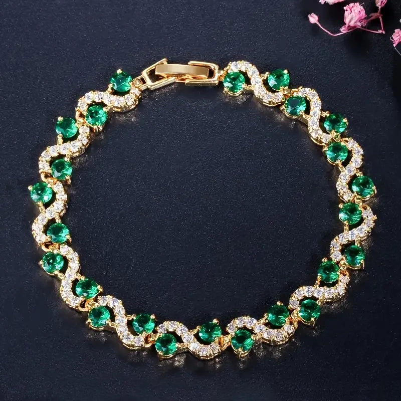 Fiora Bracelet – Gold Tone