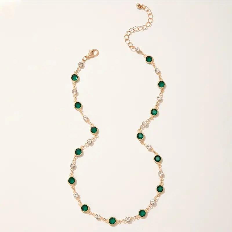 Elira Necklace – Gold Tone