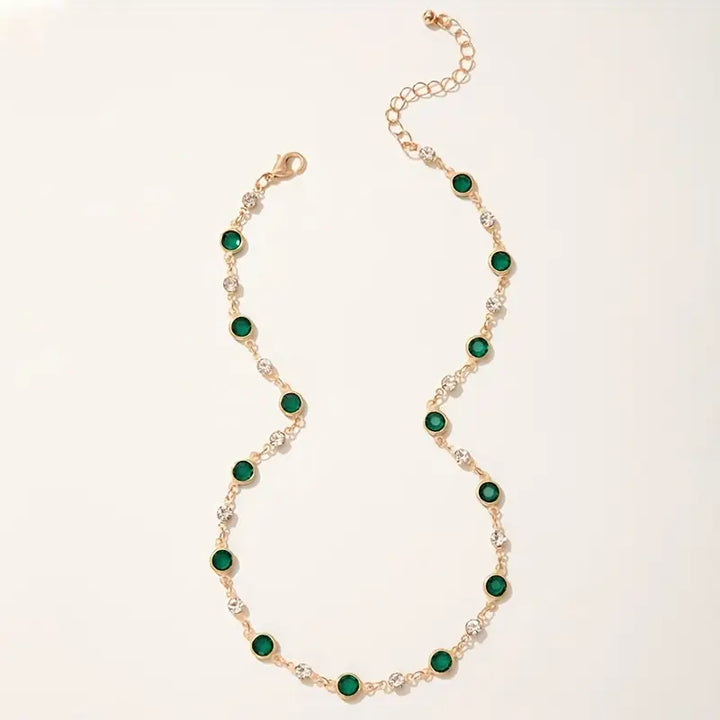 Elira Necklace – Gold Tone