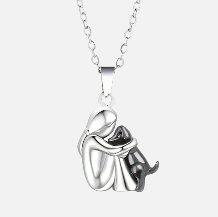 Isla Dog Embrace Necklace