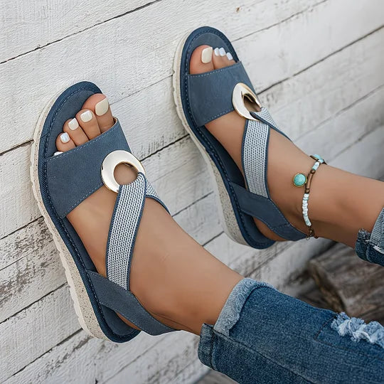 Emma | Elegant Tailored Support Sandals