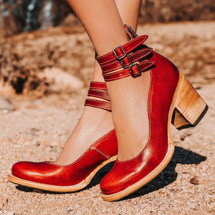 ANTIQUA™ – Elegant Comfort Heels