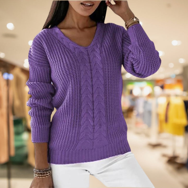 Leena™ - V-Neck Top