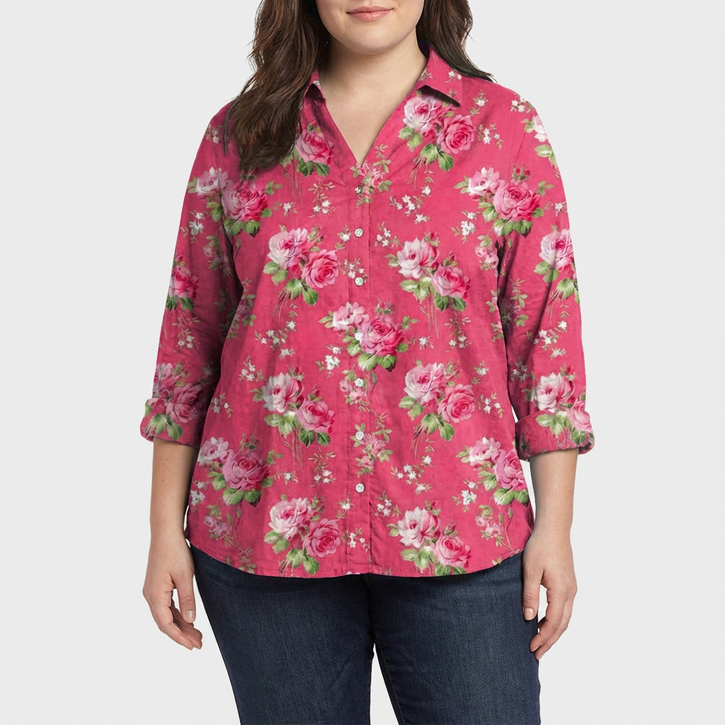 Tara | Elegant Linen Summer Blouse