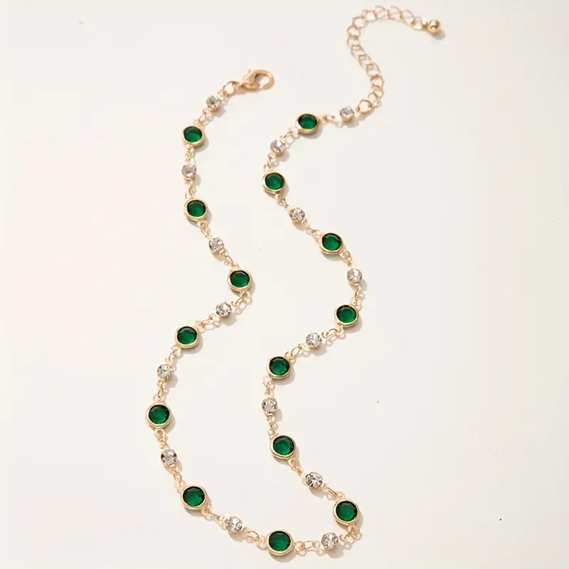 Elira Necklace – Gold Tone