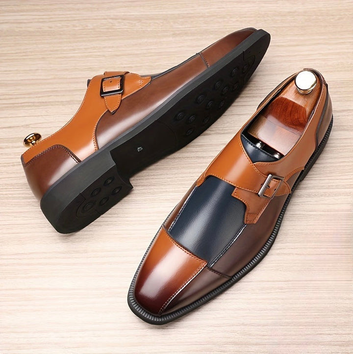 Duncan - Single Monk Strap Shoes