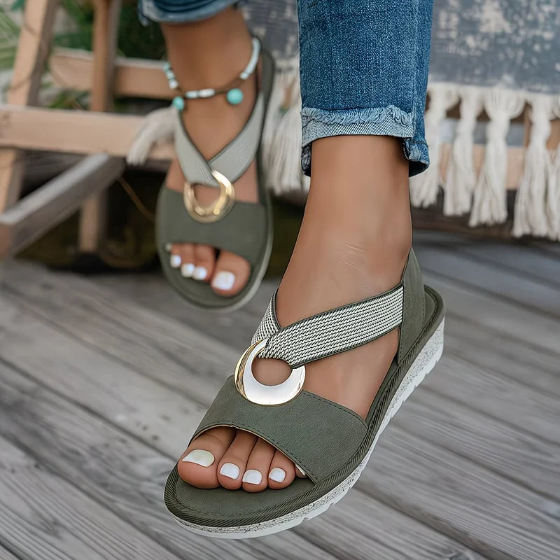 Emma | Elegant Tailored Support Sandals