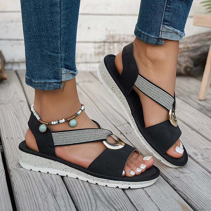 Emma | Elegant Tailored Support Sandals