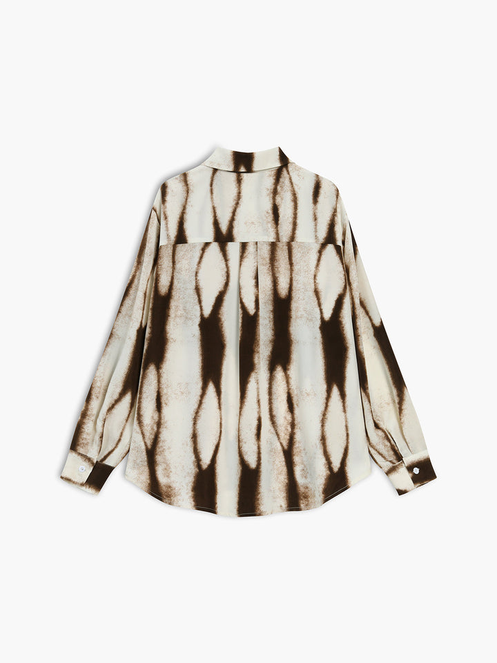 Fiora Oversized Tie-Dye Shirt