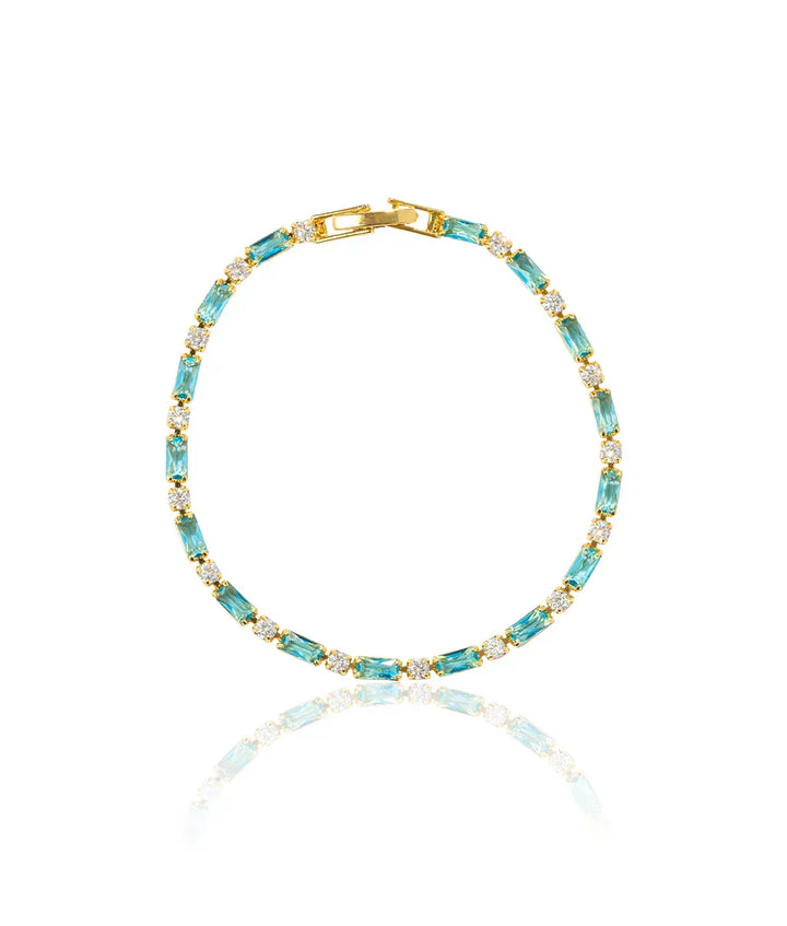 Timeless Gold Turquoise Bracelet
