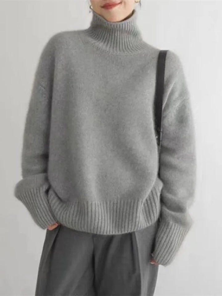 Linda - Cashmere Turtleneck Sweater