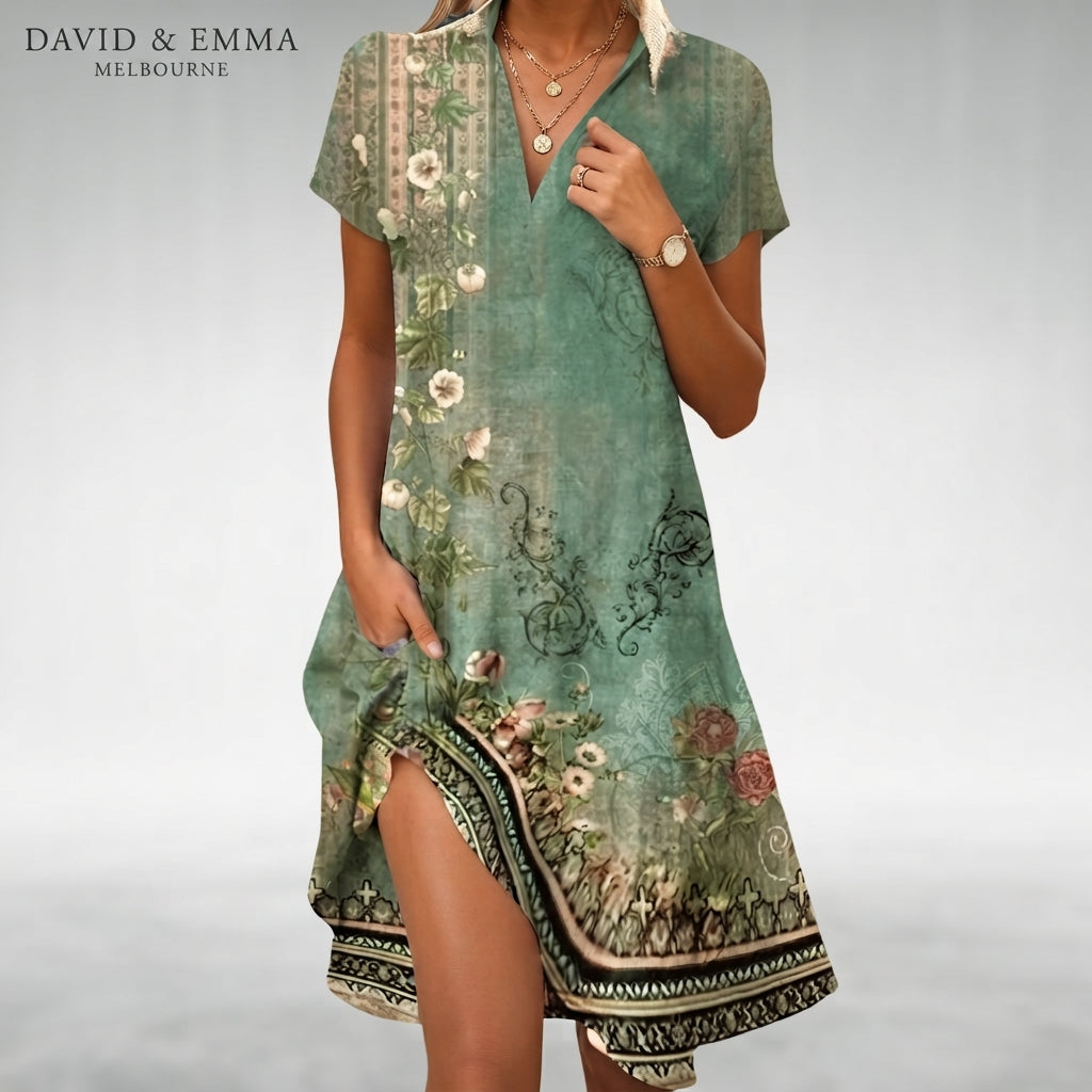 Moira™ Lightweight Comfort Midi Dress