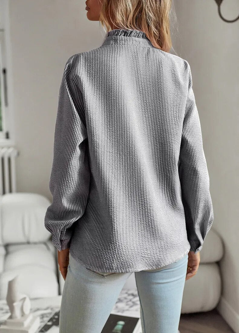 Susan | Stylish Elegant Button-Down Blouse