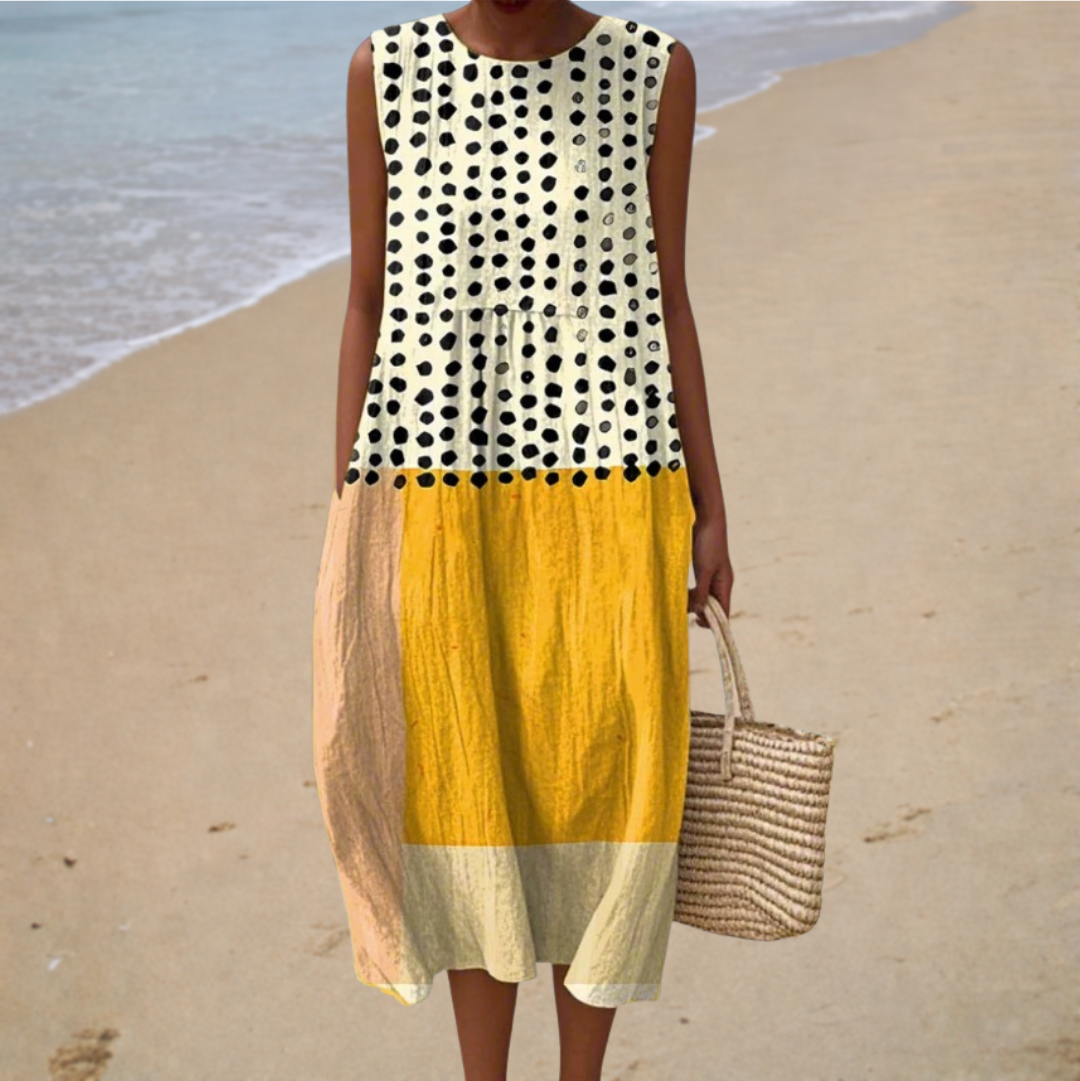 Cozy Sleeveless Summer Dress