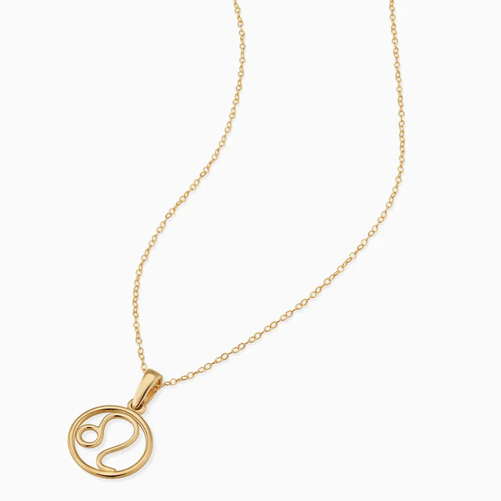 Zodiac Sign Necklace – Silver Tone
