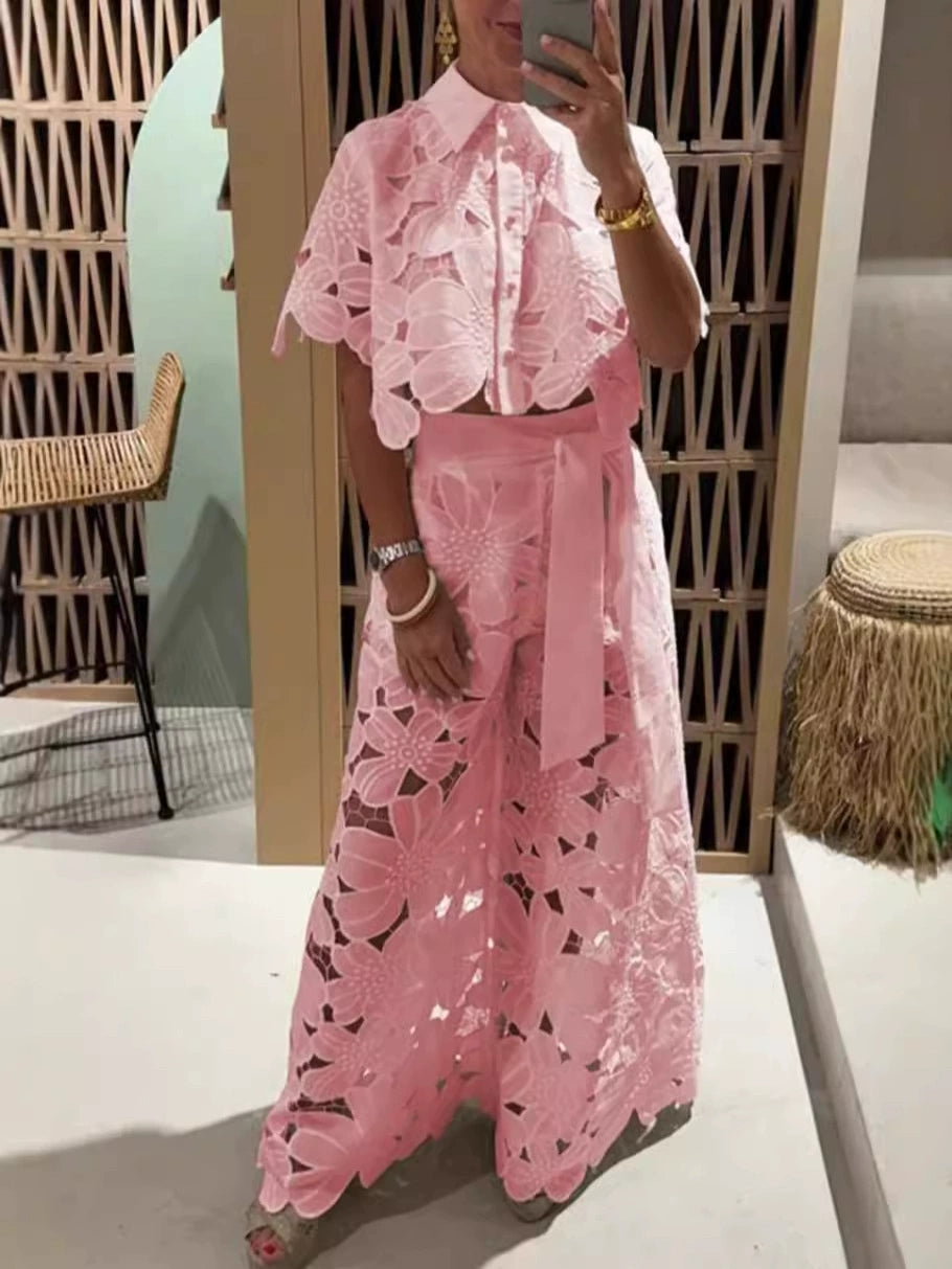 Emma Lace Co-Ord Set