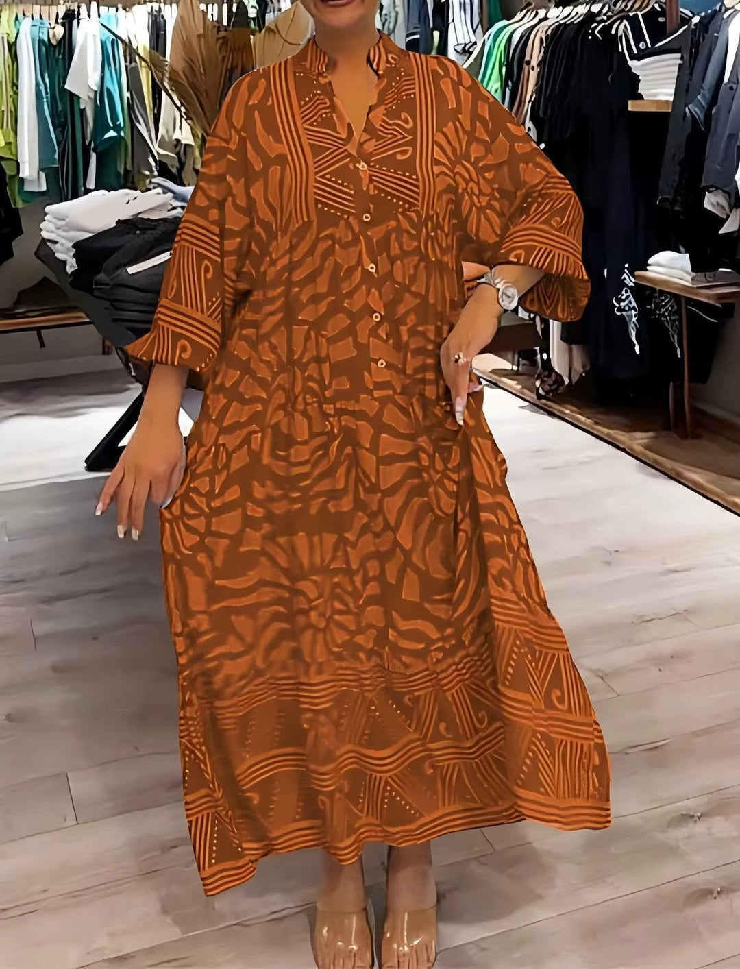 Siara - Printed Loose Dress