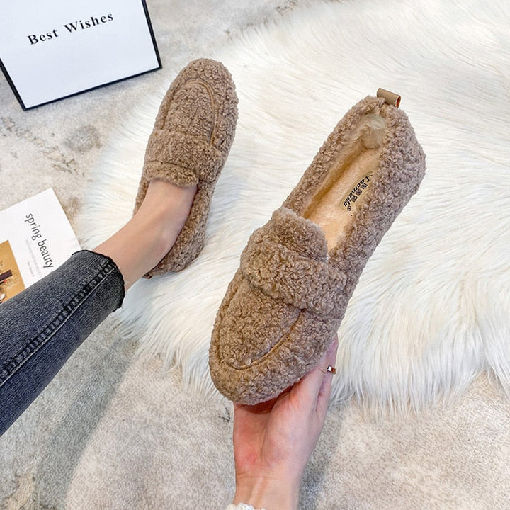 Mara - Plush Slippers Shoes