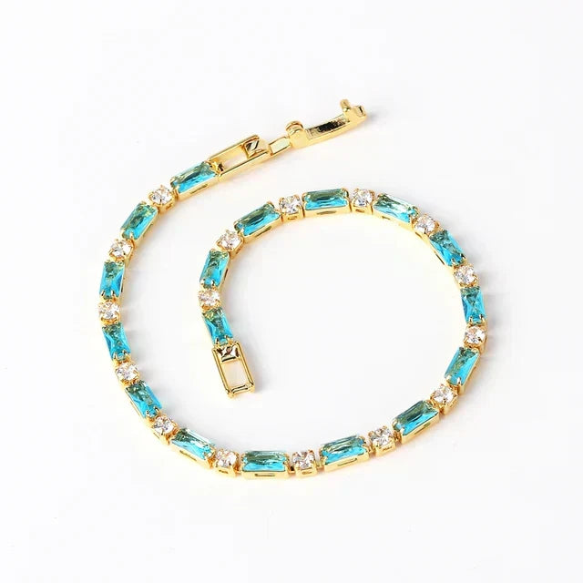 Timeless Gold Turquoise Bracelet