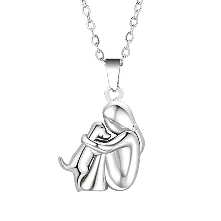 Isla Dog Embrace Necklace