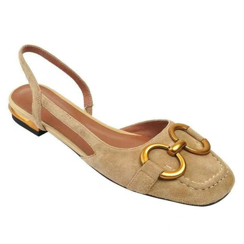 Sienna™ Orthopedic Leather Buckle Sandals
