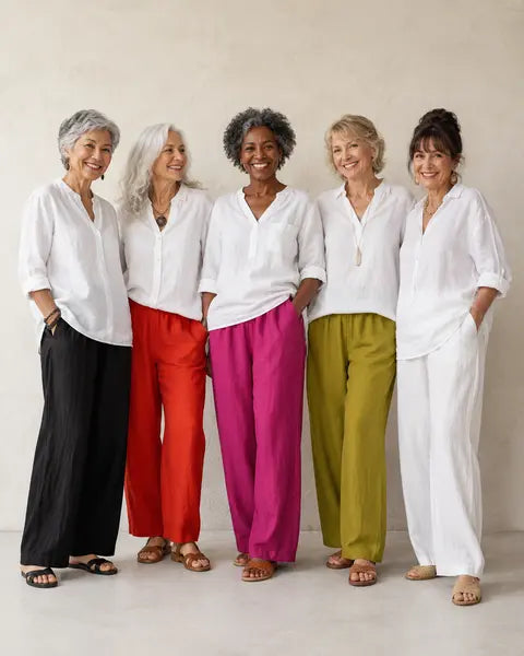Emma | Flowy Cotton & Linen Pants