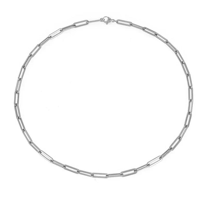 Archen Elegant Chain Necklace – Silver Tone