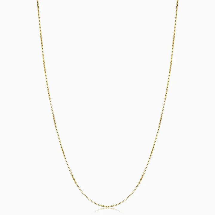 Bodega Box Necklace – Silver Tone