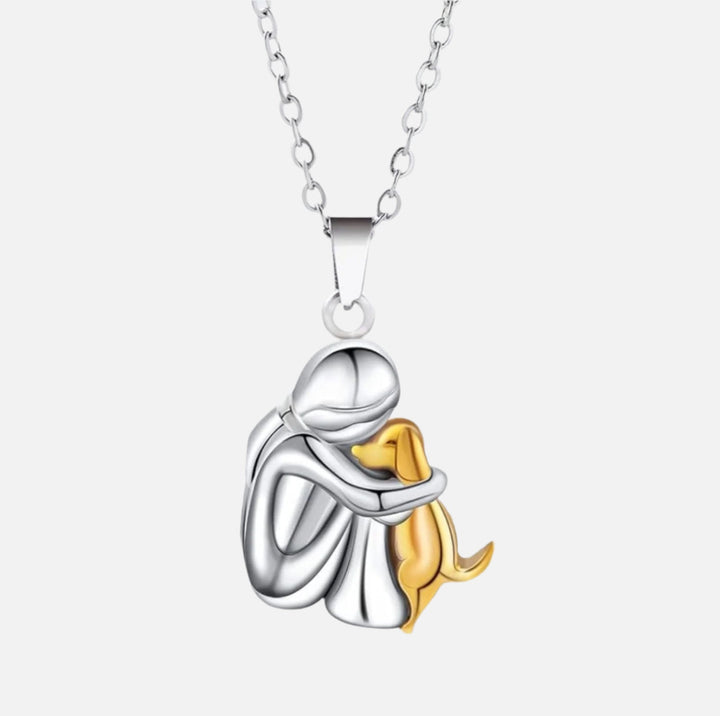 Taisha Hug Pendant Necklace