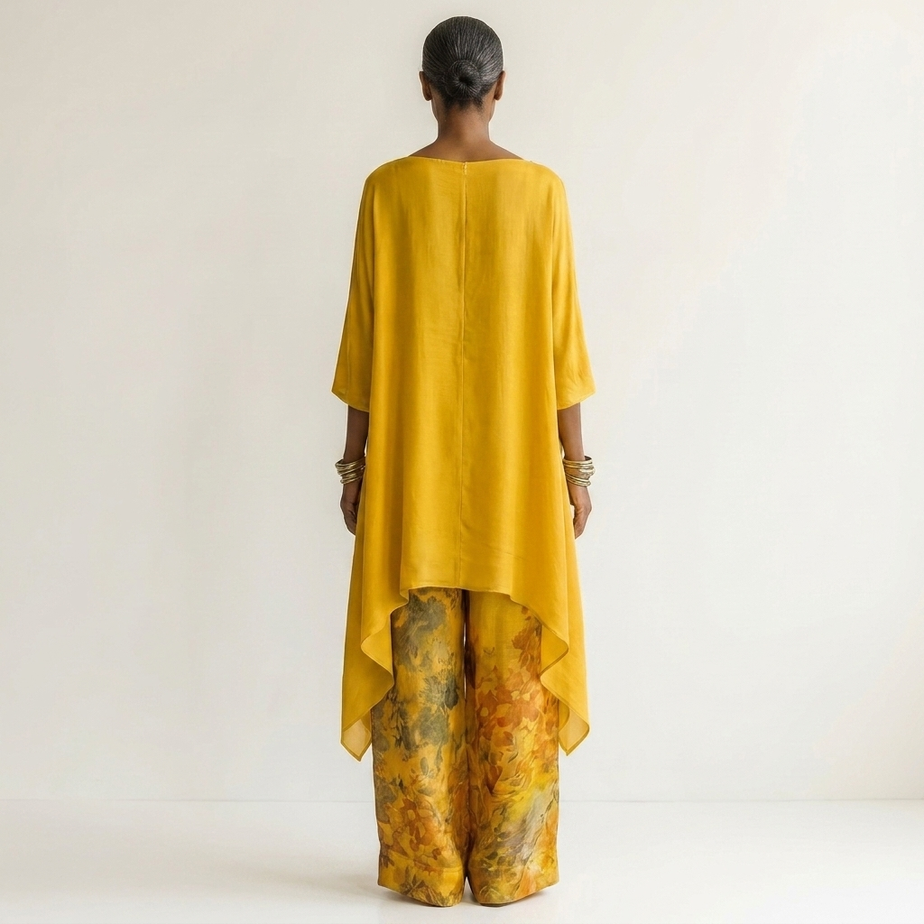 Victoria | Two-Piece Set with Asymmetric Tunic