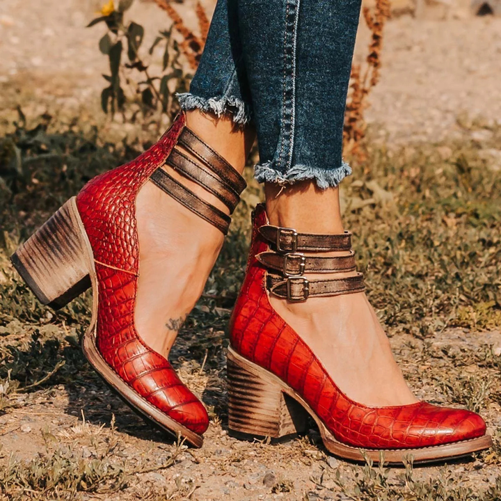 ANTIQUA™ – Elegant Comfort Heels