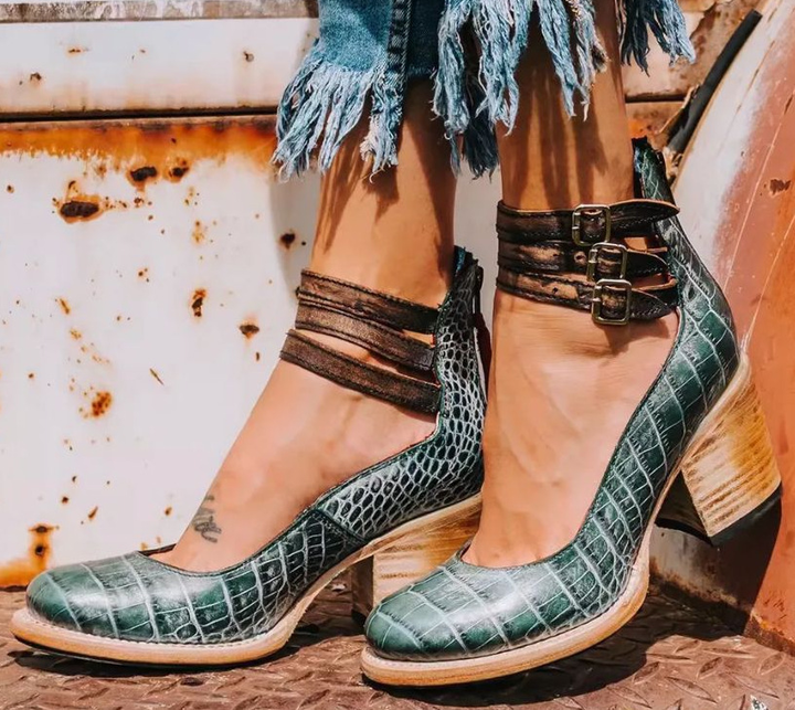 ANTIQUA™ – Elegant Comfort Heels
