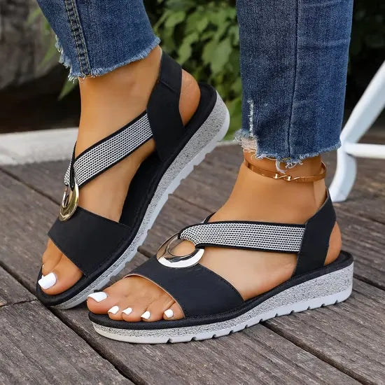 Emma | Elegant Tailored Support Sandals