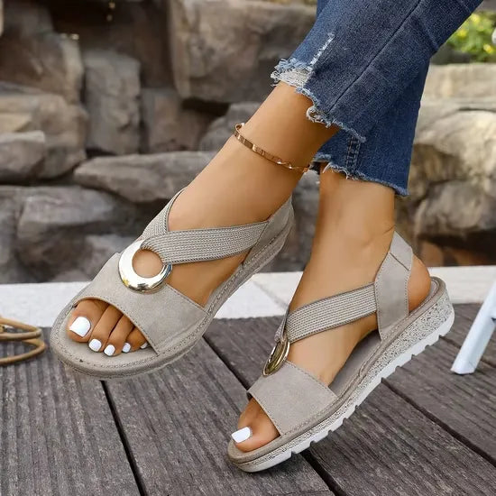 Emma | Elegant Tailored Support Sandals