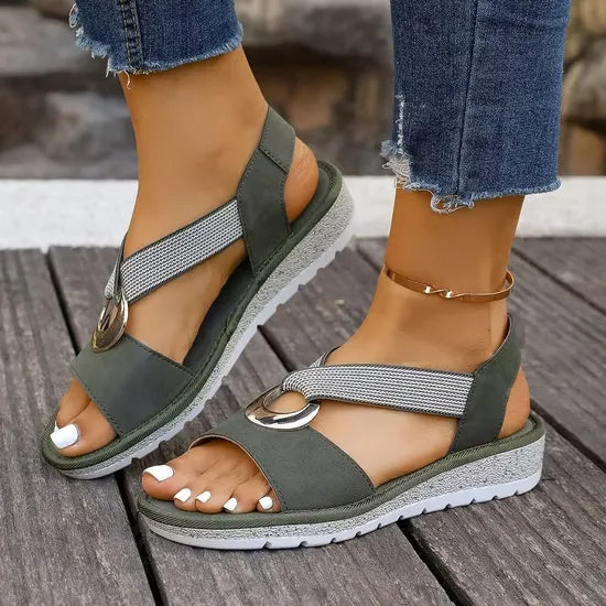 Emma | Elegant Tailored Support Sandals