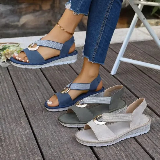 Emma | Elegant Tailored Support Sandals